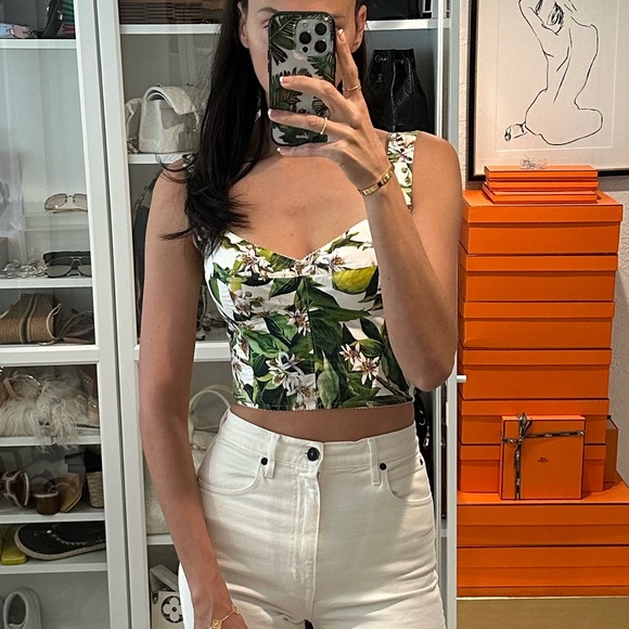 Dolce & Gabbana Corset Crop Top IT40 - Picture 4 of 5